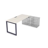 СП-О.989 Стол рабочий прямолинейный,для крепления на тумбу (1400*800*750) СП-О.989 - фото 271800 СП-О.989 Стол рабочий прямолинейный,для крепления на тумбу (1400*800*750) СП-О.989 - фото 271800