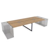 СТБД-О.979 Стол системы БЕНЧ на 4 рабочих места, приставной (2800*1435*750) СТБД-О.979 - фото 272353 СТБД-О.979 Стол системы БЕНЧ на 4 рабочих места, приставной (2800*1435*750) СТБД-О.979 - фото 272353