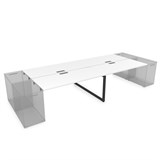 СТБД-О.984 Стол системы БЕНЧ на 4 рабочих места, приставной (3200*1635*750) СТБД-О.984 - фото 272370 СТБД-О.984 Стол системы БЕНЧ на 4 рабочих места, приставной (3200*1635*750) СТБД-О.984 - фото 272370