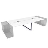 СТБД-О.989 Стол системы БЕНЧ на 4 рабочих места, приставной (2800*1635*750) СТБД-О.989 - фото 272393 СТБД-О.989 Стол системы БЕНЧ на 4 рабочих места, приставной (2800*1635*750) СТБД-О.989 - фото 272393