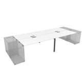 СТБД-П.978 Стол системы БЕНЧ на 4 рабочих места, приставной (2400*1435*750) СТБД-П.978 - фото 272417 СТБД-П.978 Стол системы БЕНЧ на 4 рабочих места, приставной (2400*1435*750) СТБД-П.978 - фото 272417