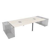 СТБД-П.988 Стол системы БЕНЧ на 4 рабочих места, приставной (2400*1635*750) СТБД-П.988 - фото 272445 СТБД-П.988 Стол системы БЕНЧ на 4 рабочих места, приставной (2400*1635*750) СТБД-П.988 - фото 272445