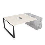 СТБ-О.978 Стол системы БЕНЧ на 2 рабочих места, приставной (1200*1435*750) СТБ-О.978 - фото 272482 СТБ-О.978 Стол системы БЕНЧ на 2 рабочих места, приставной (1200*1435*750) СТБ-О.978 - фото 272482