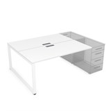 СТБ-О.989 Стол системы БЕНЧ на 2 рабочих места, приставной (1400*1635*750) СТБ-О.989 - фото 272536 СТБ-О.989 Стол системы БЕНЧ на 2 рабочих места, приставной (1400*1635*750) СТБ-О.989 - фото 272536