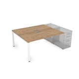 СТБ-П.979 Стол системы БЕНЧ на 2 рабочих места, приставной (1400*1435*750) СТБ-П.979 - фото 272568 СТБ-П.979 Стол системы БЕНЧ на 2 рабочих места, приставной (1400*1435*750) СТБ-П.979 - фото 272568