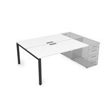 СТБ-П.979 Стол системы БЕНЧ на 2 рабочих места, приставной (1400*1435*750) СТБ-П.979 - фото 272574 СТБ-П.979 Стол системы БЕНЧ на 2 рабочих места, приставной (1400*1435*750) СТБ-П.979 - фото 272574