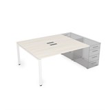 СТБ-П.988 Стол системы БЕНЧ на 2 рабочих места, приставной (1200*1635*750) СТБ-П.988 - фото 272588 СТБ-П.988 Стол системы БЕНЧ на 2 рабочих места, приставной (1200*1635*750) СТБ-П.988 - фото 272588