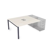 СТБ-П.989 Стол системы БЕНЧ на 2 рабочих места, приставной (1400*1635*750) СТБ-П.989 - фото 272601 СТБ-П.989 Стол системы БЕНЧ на 2 рабочих места, приставной (1400*1635*750) СТБ-П.989 - фото 272601