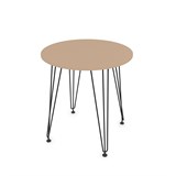 21LIVADIA.007 Стол обеденный круглый LIVADIA (700*700*731) 21LIVADIA.007 - фото 273446