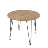 21LIVADIA.009 Стол обеденный круглый LIVADIA (900*900*731) 21LIVADIA.009 - фото 273456