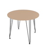 21LIVADIA.009 Стол обеденный круглый LIVADIA (900*900*731) 21LIVADIA.009 - фото 273458