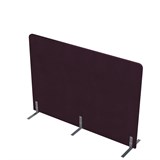 011.МПО.1612 Акустическая мобильная перегородка на стационарных опорах (1600*450*1200) 011.МПО.1612 - фото 256634