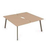 10БДВ.284 Стол системы БЕНЧ, сдвоенный, на 2 рабочих места (1600*1635*750) 10БДВ.284 - фото 257050