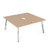 10БДВ.284 Стол системы БЕНЧ, сдвоенный, на 2 рабочих места (1600*1635*750) 10БДВ.284 - фото 257054