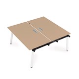 10БДН.269 Стол системы Бенч, сдвоенный, на 2 рабочих места - начальный (1400*1235*750) 10БДН.269 - фото 257757