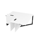 16СУС.184 Стол угловой бенч, средний модуль (1400/800*1400/800*750) 16СУС.184 - фото 261415