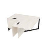 16СУС.184 Стол угловой бенч, средний модуль (1400/800*1400/800*750) 16СУС.184 - фото 261419