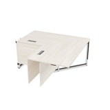 16СУС.184 Стол угловой бенч, средний модуль (1400/800*1400/800*750) 16СУС.184 - фото 261420