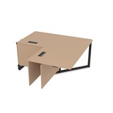 16СУС.184 Стол угловой бенч, средний модуль (1400/800*1400/800*750) 16СУС.184 - фото 261421