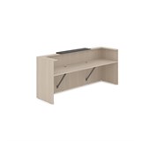 1КР-ДС.201.1 Комплект Ресепшн с фартуком ЛДСП (2654*761*1161) (с подсветкой) 1КР-ДС.201.1 - фото 261712