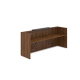 1КР-ДС.201.1 Комплект Ресепшн с фартуком ЛДСП (2654*761*1161) (с подсветкой) 1КР-ДС.201.1 - фото 261718