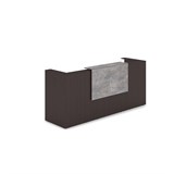 1КР-ДС.201.1 Комплект Ресепшн с фартуком ЛДСП (2654*761*1161) (с подсветкой) 1КР-ДС.201.1 - фото 261721