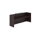 1КР-ДС.201.1 Комплект Ресепшн с фартуком ЛДСП (2654*761*1161) (с подсветкой) 1КР-ДС.201.1 - фото 261724