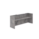 1КР-ДС.201.1 Комплект Ресепшн с фартуком ЛДСП (2654*761*1161) (с подсветкой) 1КР-ДС.201.1 - фото 261734