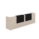 1КР-КЛ.002.1 Комплект Ресепшн с фартуком HPL (3632*750*1149) (с подсветкой) 1КР-КЛ.002.1 - фото 261892