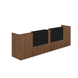 1КР-КЛ.002.1 Комплект Ресепшн с фартуком HPL (3632*750*1149) (с подсветкой) 1КР-КЛ.002.1 - фото 261898