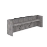 1КР-КЛ.002.1 Комплект Ресепшн с фартуком HPL (3632*750*1149) (с подсветкой) 1КР-КЛ.002.1 - фото 261903