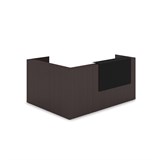 1КР-КЛ.102.1 Комплект Ресепшн с фартуком HPL (2344*1765*1149) (с подсветкой) 1КР-КЛ.102.1 - фото 262000