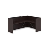 1КР-КЛ.102.1 Комплект Ресепшн с фартуком HPL (2344*1765*1149) (с подсветкой) 1КР-КЛ.102.1 - фото 262001