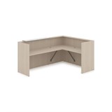 1КР-КЛ.102.1 Комплект Ресепшн с фартуком HPL (2344*1765*1149) (с подсветкой) 1КР-КЛ.102.1 - фото 262009