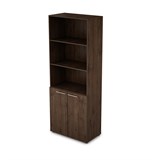 4Ш.005.2 Шкаф стеллаж высокий полузакрытый (798*446*2112) 4Ш.005.2 - фото 263747